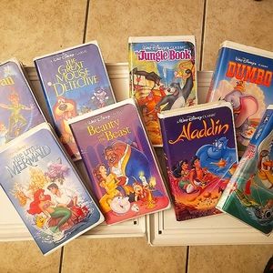 8 Disney Classics VHS